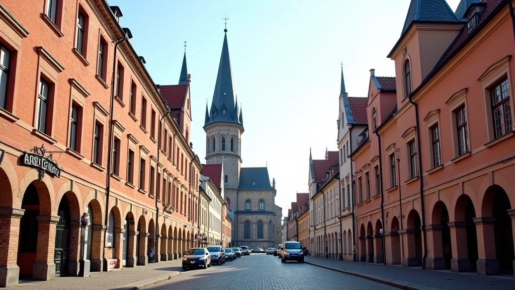 Rygos Dominikonų baznytėla, gotikinė architektūra, raudoni plytų fasadas