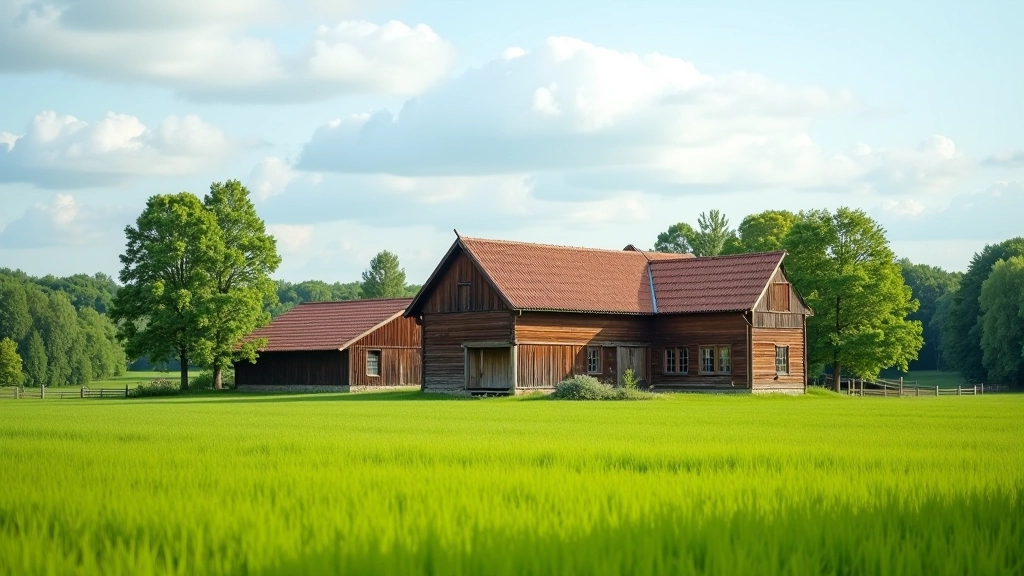 Latvijos kaimo sodybos su tradicine architektūra ir gamta